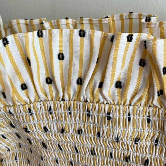 CAROLINE CONSTAS Calida Smocked Top - Picture 5 of 16